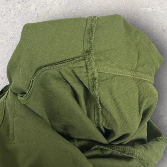 Sézane Charles Army Green Jumpsuit Size 42 French or US 10 Utility Pockets Boho - Picture 12 of 16